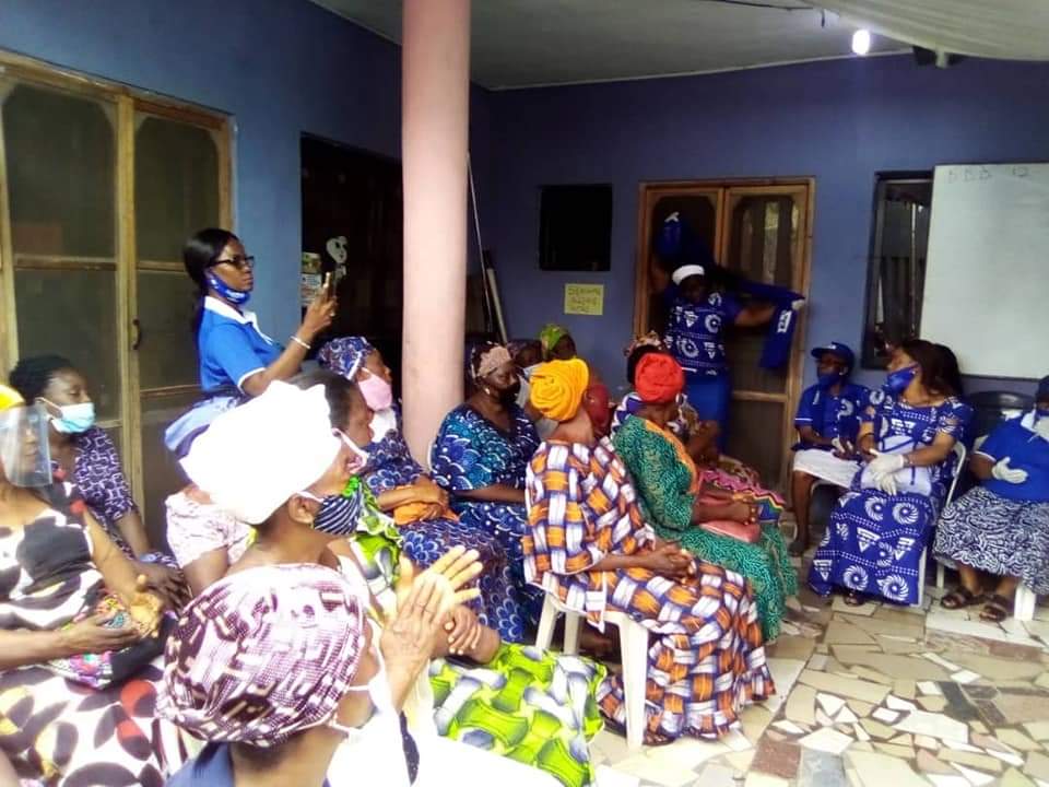 YWCA Lagos Ikeja Area Visits the Widows Centre for their Charity Activities.