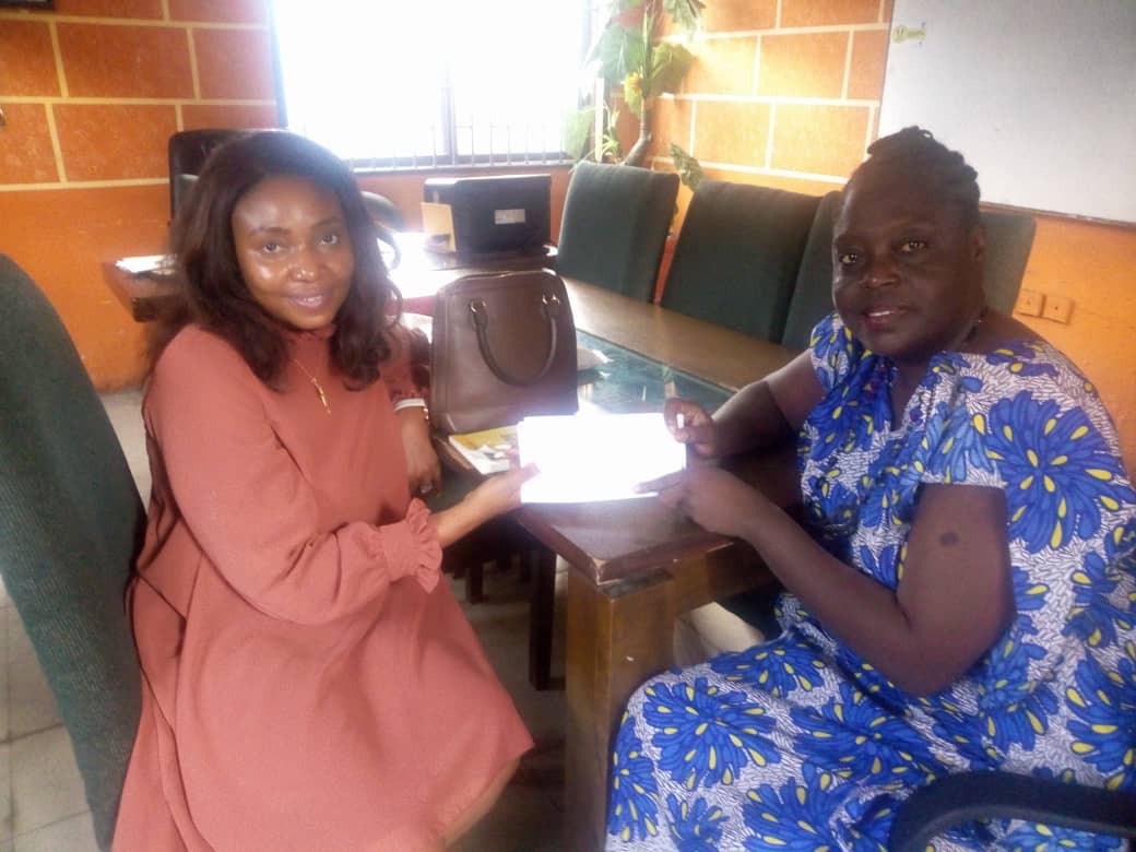 Mrs. Adegoke visits Widows Centre - Donates toward October Widows Fellowship
